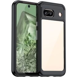 Mobigear Crystal Google Pixel 8a Funda Plástico rígido Carcasa - Negro
