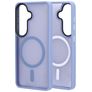 Mobiparts Hardcover Samsung Galaxy S26 MagSafe Funda Plástico rígido Carcasa - Satin Ligth Blue