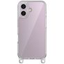Mobigear Bungy iPhone 16 Hårdt Bagsidecover - Sølv