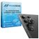 Mobigear Single Samsung Galaxy S25 Ultra Tempered Glass Camera Lens Protector - Case Friendly - Black