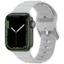 Mobigear Bumpy Silikon Apple Watch Řemínek Přezka - 42/41/40/38 mm - Šedá