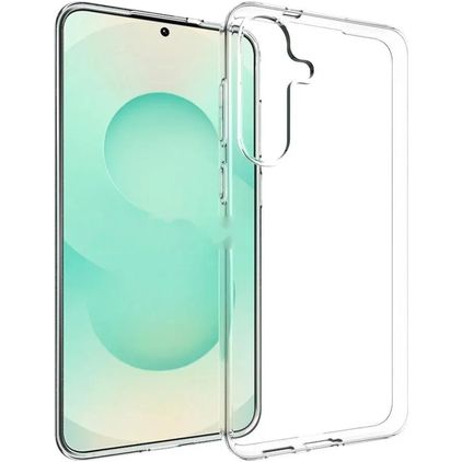 Mobigear Basics Transparente Samsung Galaxy S25 FE TPU flexível Capa traseira - Transparente