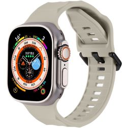 Mobigear Ripple Silikon Apple Watch Armband Spänne - 49/46/45/44 mm - Stjärnglans