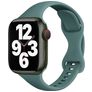 Mobigear Sport Slim Silikon Apple Watch Armband Stiftspänne - 49/46/45/44 mm - Grön
