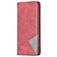 Mobigear Rhombus Slim OPPO Find X5 Lite Cover a libro - Rosso