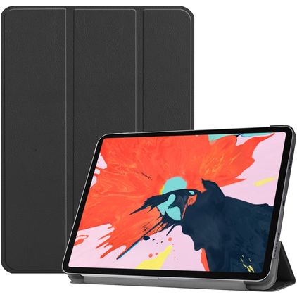 Mobigear Tri-Fold iPad Pro 12,9 palce (2018) Knížkové pouzdro - Černá