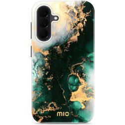 MIO Samsung Galaxy A37 MagSafe Funda Plástico rígido Carcasa - Green Marble