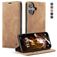 CaseMe 013 iPhone 17 Pungetui med Seddelrum - Brun