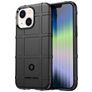 Mobigear Rugged Shield iPhone 14 TPU flexible Carcasa Antigolpes - Negro