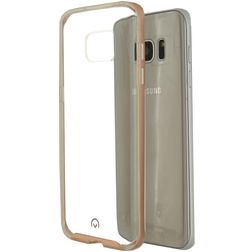 Mobilize Gelly Plus Samsung Galaxy S7 Edge TPU flexible Carcasa - Transparente / Oro rosa