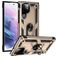 Mobigear Armor Ring Samsung Galaxy S22 Ultra Hard Case Back cover Shockproof with Ring Holder - Gold