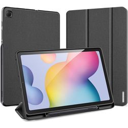 Dux Ducis Domo Samsung Galaxy Tab S6 Lite Wallet case + Stylus Holder - Black