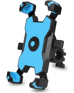 Mobigear PushHold Mobilhållare för cykel Styrfäste Klämfäste Universell - Blå