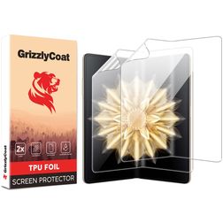GrizzlyCoat HONOR Magic V2 Hydrogel (TPU) Skärmskydd - Skalvänligt (2-pack)