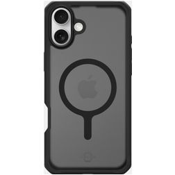 ITSKINS Level 2 HybridMagFrost R iPhone 16 MagSafe Hårdt Bagsidecover Stødsikkert - Sort