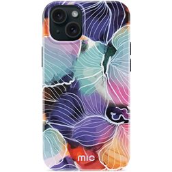 MIO iPhone 15 Plus MagSafe Hardcase Back cover - Flowers