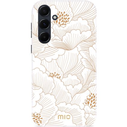 MIO Samsung Galaxy A55 MagSafe Hardcase Etui plecki - White Roses