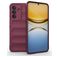 Mobigear Bumpy Samsung Galaxy A57 Flexibel TPU Skal - Wine Red