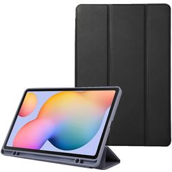 Mobigear Tri-Fold Samsung Galaxy Tab S6 Lite Pungetui + Stylus-holder - Sort