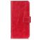 Mobigear Basic Motorola Moto G200 5G Etui z klapką typu portfel - Czerwony