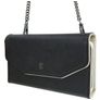 Valenta iPhone 11 Cover Ægte læder Aftagelig 2-i-1-clutch - Black Nuit