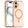 Mobigear Shockproof iPhone 16 Plus MagSafe Flexibel TPU Skal - Orange