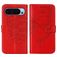 Mobigear Butterfly Google Pixel 9 Capa livro Carteira - Vermelho