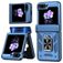 Mobigear Armor ring Samsung Galaxy Z Flip 6 Hardcase Back cover Antiurto con anello - Blu