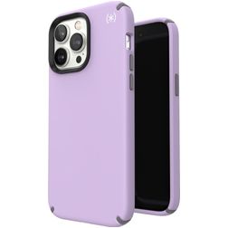 Speck Presidio2 Pro iPhone 14 Pro Max MagSafe Funda Plástico rígido Carcasa Antigolpes - Spring Purple