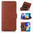 Mobigear Wallet Nokia C22 Wallet case - Brown