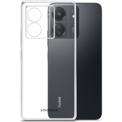 Mobilize Gelly Clear Xiaomi Redmi 13C Flexible TPU Back cover - Clear