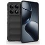 Mobigear Bumpy Xiaomi 14T Pro Flexibilní TPU Zadní kryt - Černá