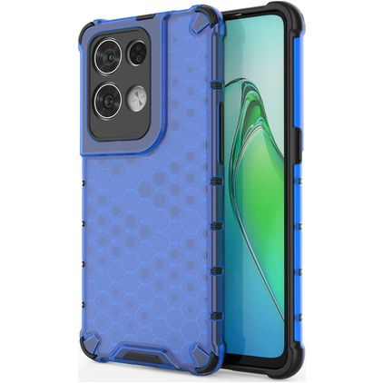 Mobigear Honeycomb OPPO Reno 8 Pro 5G Hardcase Back cover Antiurto - Blu