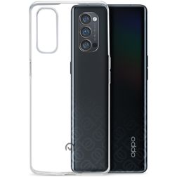 Mobilize Gelly Clear OPPO Reno 4 Pro 5G Elastyczne TPU Etui plecki - Przezroczysty
