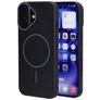 Mobiparts Slim Line iPhone 16 MagSafe Hardcase Etui plecki - Onyx Black