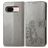 Mobigear Clover Google Pixel 8a Capa livro Carteira - Cinzento