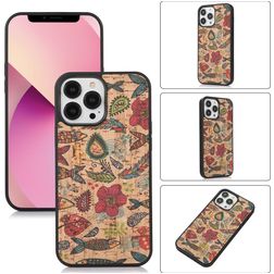 Mobigear Cork iPhone 14 TPU flexible Carcasa - Model 2