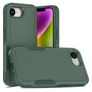 Mobigear Heavy Armor iPhone 17e Plástico rígido Capa traseira Antichoque - Verde