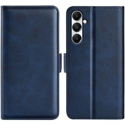 Mobigear Slim Magnet Samsung Galaxy A05 Knížkové pouzdro Peněženka - Tmavě modrá