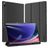 Mobigear Domo Samsung Galaxy Tab S10 Ultra Etui z klapką + Uchwyt na rysik - Czarny