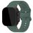 Mobilize Buckle Correa Silicona Cierre de hebilla para Apple Watch - 49/46/45/44 mm - Verde