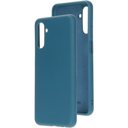 Mobiparts Samsung Galaxy A13 4G Silikon Etui plecki - Blueberry Blue