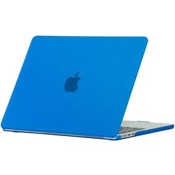 Mobigear Matte MacBook Pro 13 polegadas (2016-2023) Capa rígida para MacBook - Azul escuro - Modelo A1706 / A1708 / A1989 / A2159 / A2289 / A2251 / A2338