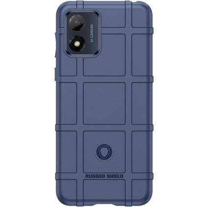 Mobigear Rugged Shield Motorola Moto E13 Flexible TPU Back cover Shockproof - Blue