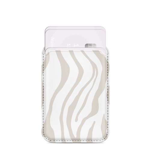 MIO Card Holder - 3 Cards - MagSafe Compatible - Sandy Zebra