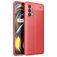 Mobigear Luxury Realme GT Fleksibel TPU Bagsidecover - Rød