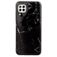 Mobigear Marble Huawei P40 Lite Fleksibel TPU Bagsidecover - Sort