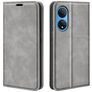 Mobigear Retro Slim HONOR X7 Etui z klapką typu portfel - Szary