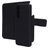 Mobiparts Samsung Galaxy A17 Case Genuine Leather Detachable 2-in-1 Wallet Case Wallet - Black