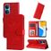 Mobigear Sunflower HONOR X7 Cover a libro portafoglio - Rosso